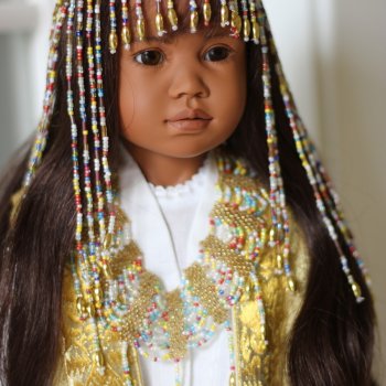 Коллекционная кукла Shalima от Heidi Plusczok
