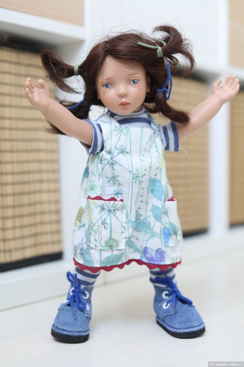 Lilac - фото без одежды — Игровые куклы Zwergnase (Цвергназе) Junior: Джуниор (фото 2)