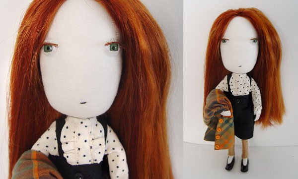 Авторские текстильные куклы Любови Налогиной - takiyaje