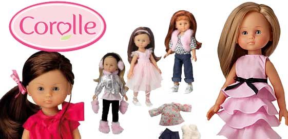 Куклы-девочки Corolle dolls, Франция