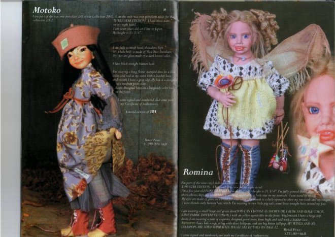 Коллекционные куклы Martha Pineiro dolls (Марта Пинейро)