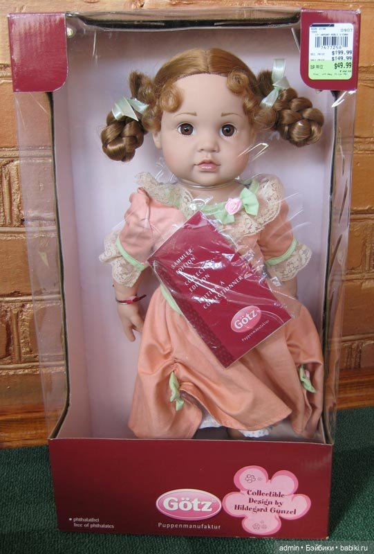 Каталог американских выпусков Gotz