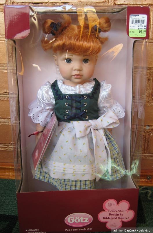 Каталог американских выпусков Gotz