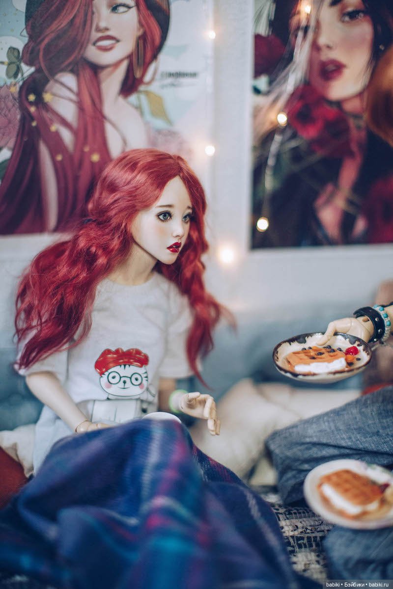Побочная реакция — Фотоистории с куклами BJD (БЖД): сериалы