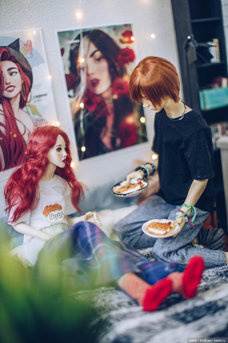 Побочная реакция — Фотоистории с куклами BJD (БЖД): сериалы