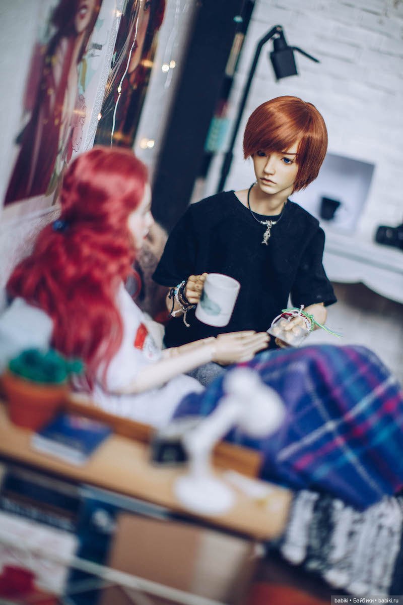 Побочная реакция — Фотоистории с куклами BJD (БЖД): сериалы