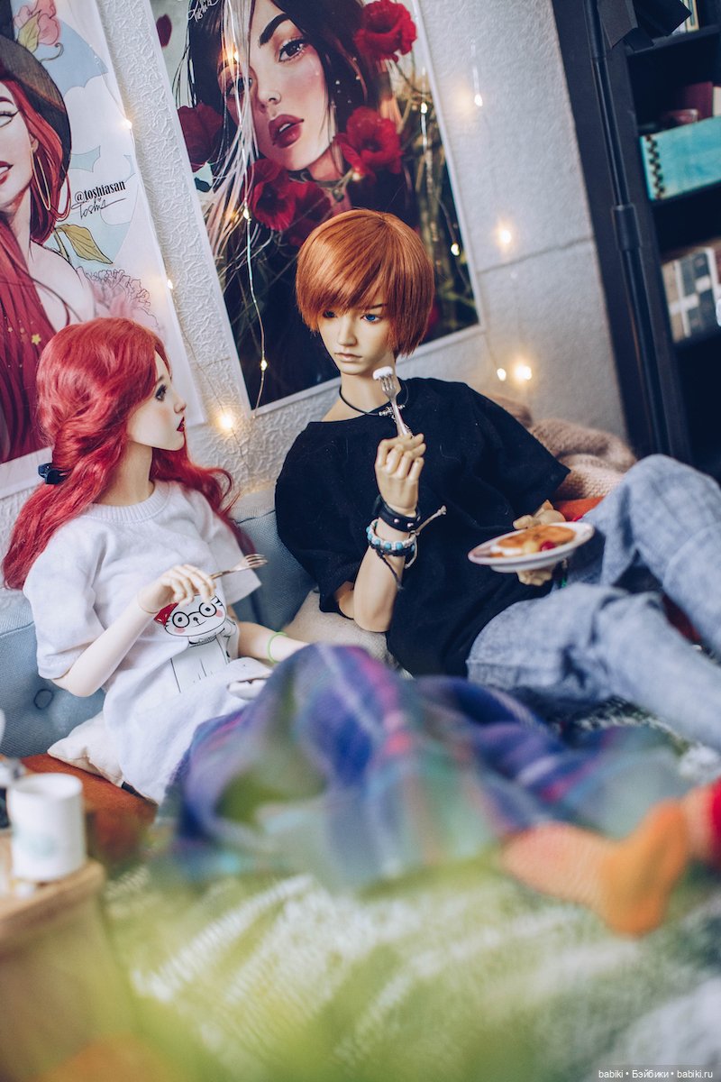 Побочная реакция — Фотоистории с куклами BJD (БЖД): сериалы