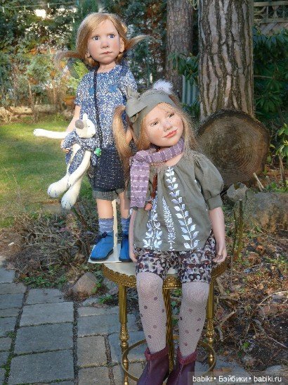 Фотогалерея кукол и мишек Zwergnase. Коллекционные куклы