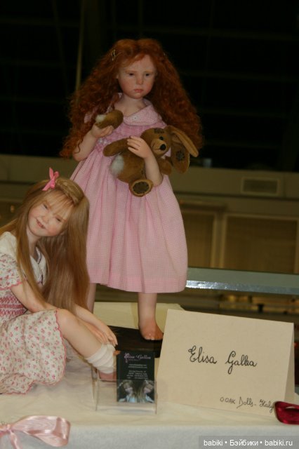 Элиза Галлея, Ивонн Флиппс, Тина Камербек - куклы на VII Международном салоне кукол в Москве | Бэйбики Элиза Галлея, Ивонн Флиппс, Тина Камербек - куклы на VII Международном салоне кукол в Москве