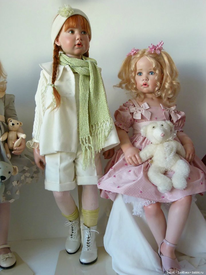 Посещение музея Hildegard Günzel в Duisburg, март 2016 год. Новая коллекция кукол