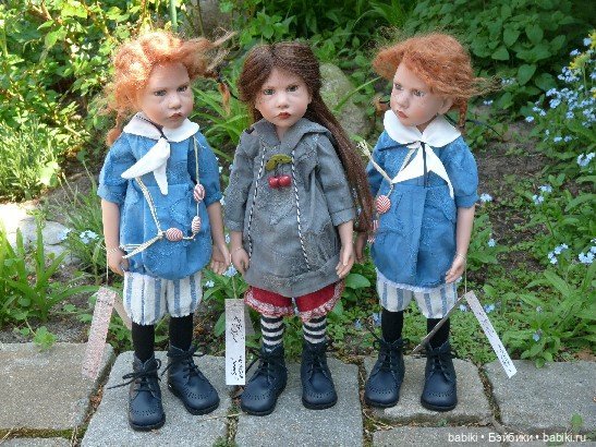 Фотогалерея кукол и мишек Zwergnase. Коллекционные куклы