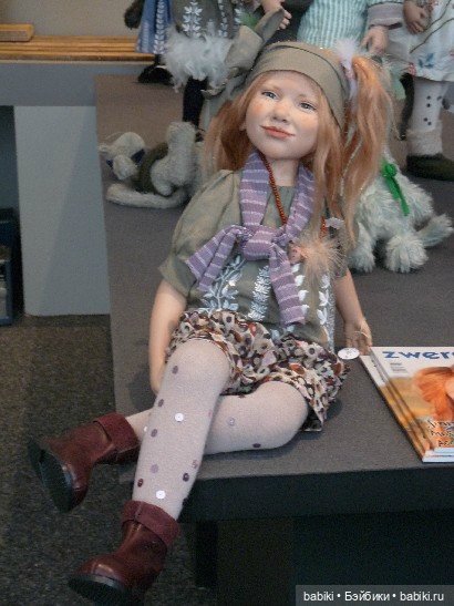 Фотогалерея кукол и мишек Zwergnase. Коллекционные куклы