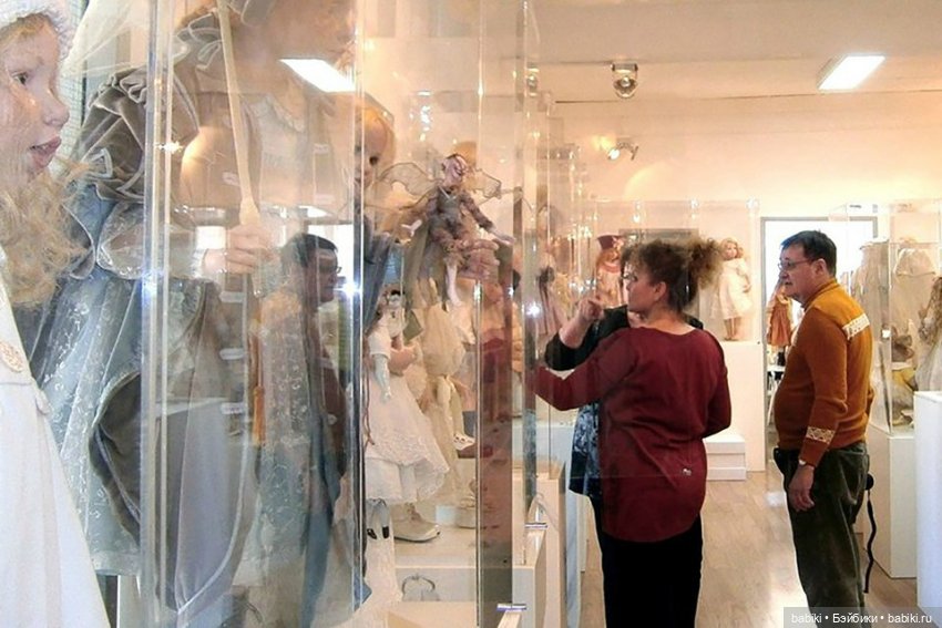 Посещение музея Hildegard Günzel в Duisburg, март 2016 год. Новая коллекция кукол