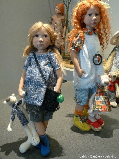 Фотогалерея кукол и мишек Zwergnase. Коллекционные куклы