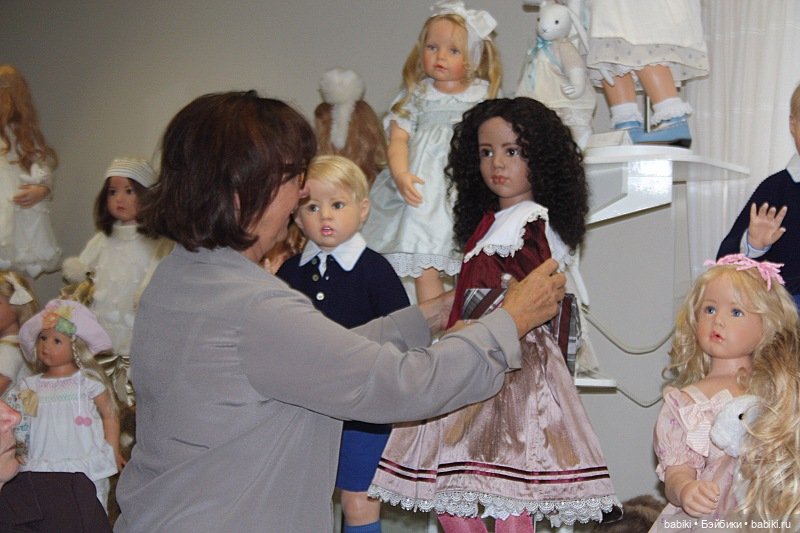 Августовская встреча в клубе коллекционеров с фрау Hildegard Gunzel. Часть вторая - Обзор кукол и сюрприз