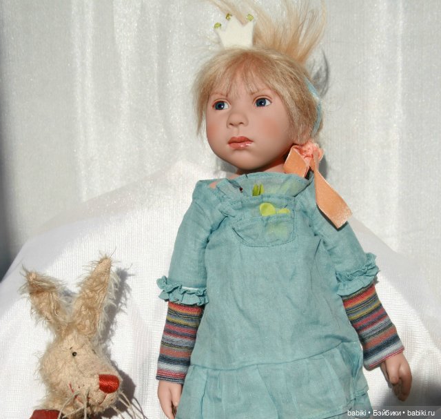 Цветочки от Цвергназе - Феня и Лия. Коллекционные куклы (фото 2)