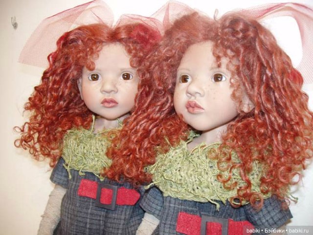Такие разные близнецы. Коллекционные куклы Zwergnase - Irmi, Mimmilill, Willemijn, Leen, Katinka, Larsine (фото 9)