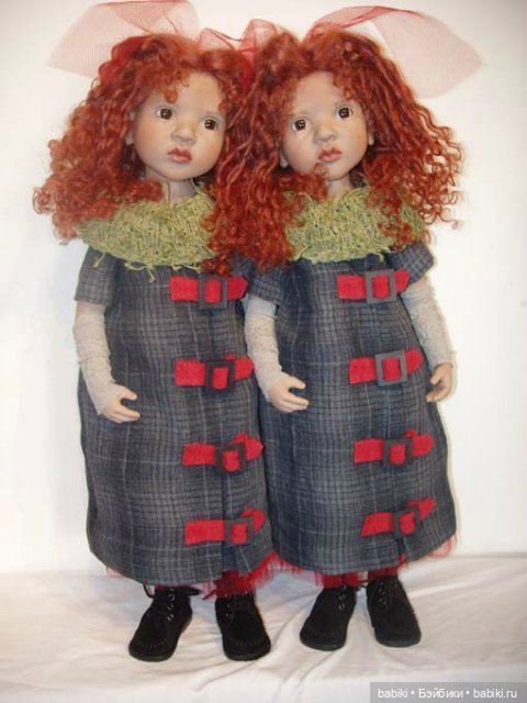 Такие разные близнецы. Коллекционные куклы Zwergnase - Irmi, Mimmilill, Willemijn, Leen, Katinka, Larsine (фото 8)