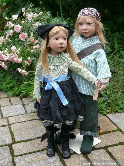 Фотогалерея кукол и мишек Zwergnase. Коллекционные куклы (фото 2)