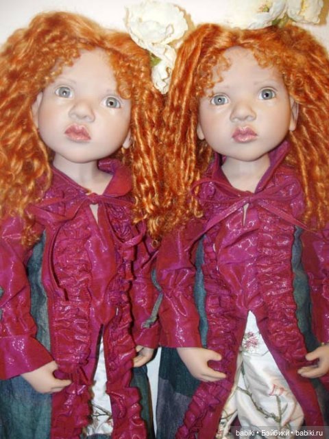 Такие разные близнецы. Коллекционные куклы Zwergnase - Irmi, Mimmilill, Willemijn, Leen, Katinka, Larsine