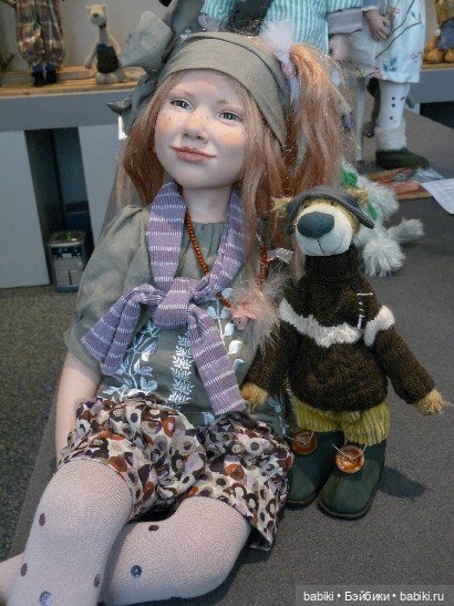 Фотогалерея кукол и мишек Zwergnase. Коллекционные куклы