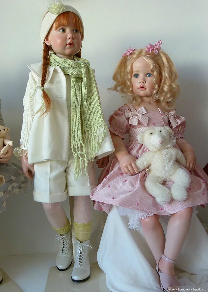 Посещение музея Hildegard Günzel в Duisburg, март 2016 год. Новая коллекция кукол (фото 10)