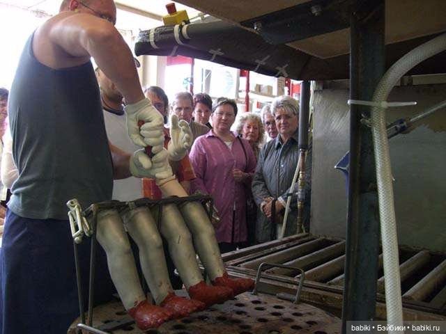 Экскурс в Историю. Экскурсия на фабрику Annette Himstedt 2007 год (фото 7)