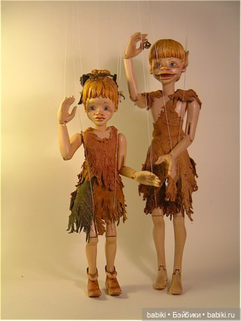 Магический мир кукол из дерева Lubica Charvatova dolls