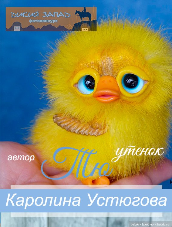 Приз за 3 место в кукольном конкурсе на Бэйбиках