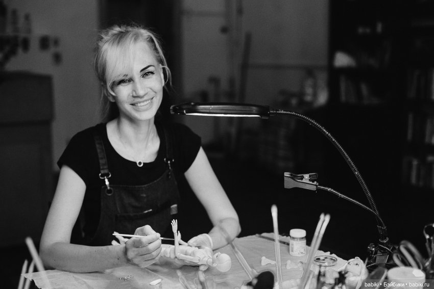 фото автора кукол - Дарья Нужнова