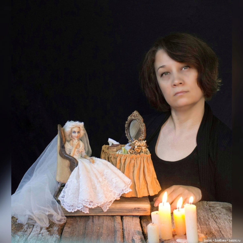 Фото автора кукол - Анна Логинова