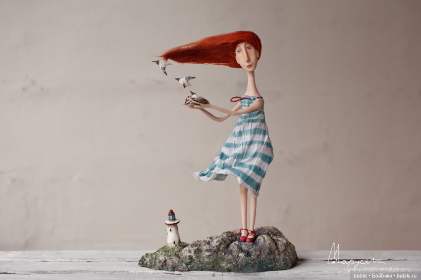 Интервью с автором кукол Марусей Новокрещёновой