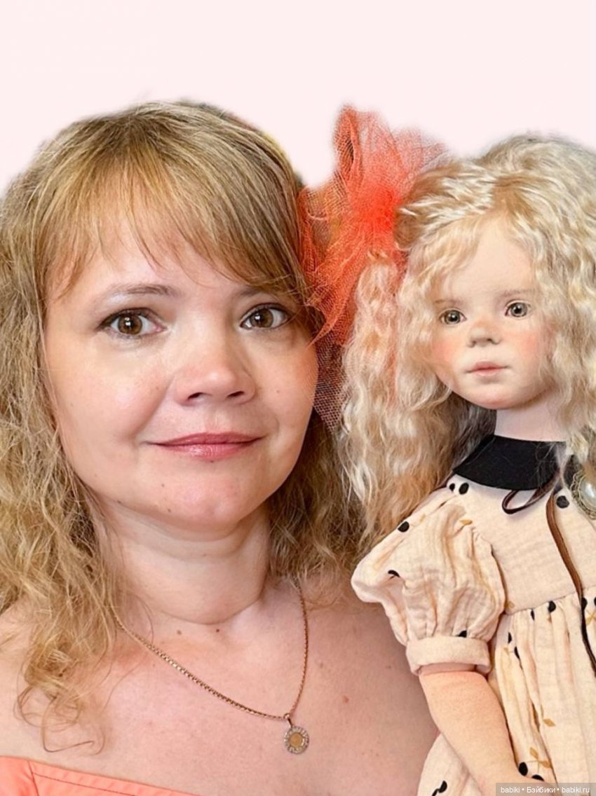 Фото автора кукол - Вера Аборонова