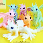 Цветные дракончики Жуковой Марии от Dream High Studio