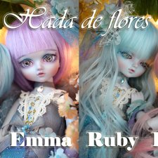 Migidoll совместно с Nine 9Style сделали серию кукол Hada de flores series