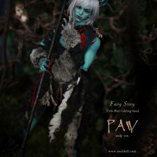 Souldoll у появились Ariana и Paw в человеческих и волчьих версиях 43 и 56 см