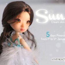 С 1 по 5 января Nympheasdolls будут продавать 30 шт Sun