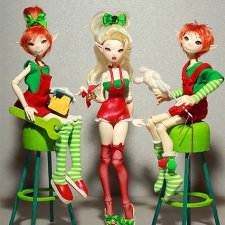 Больше эльфов от Demiurge Dolls