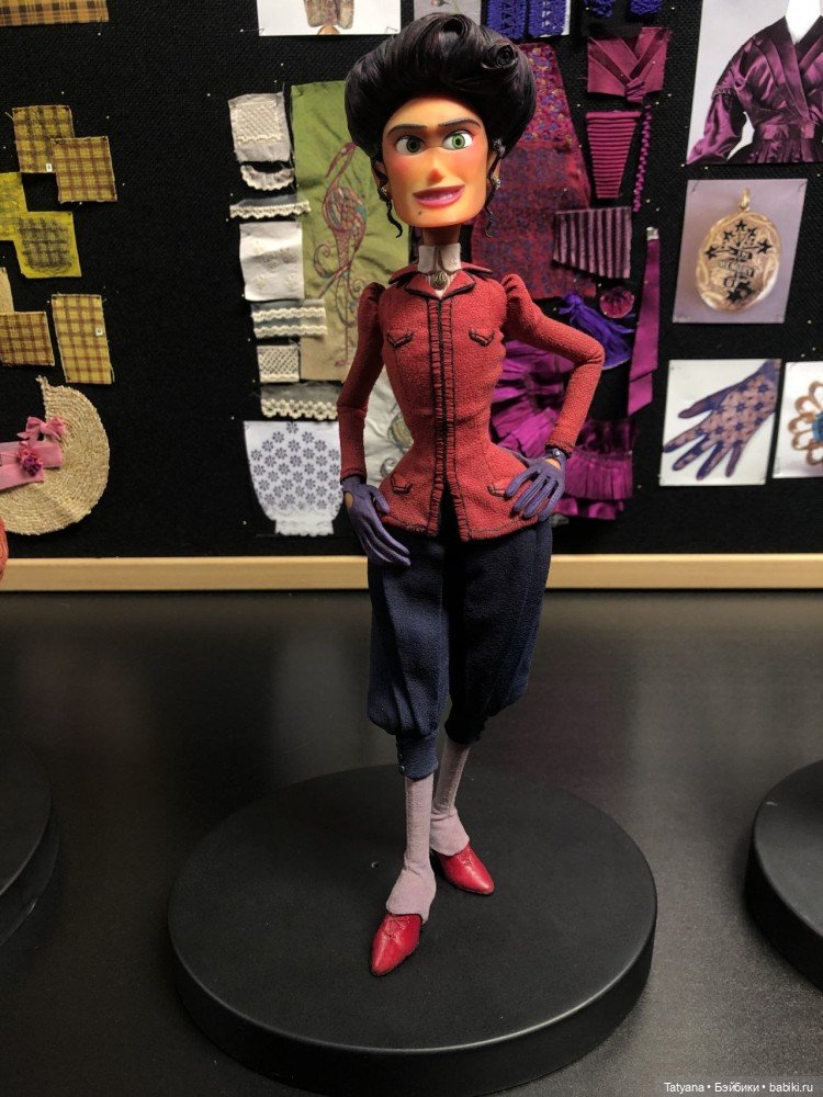 Художник по костюмам Дебора Кук и персонажи фильма "Потерянное звено"