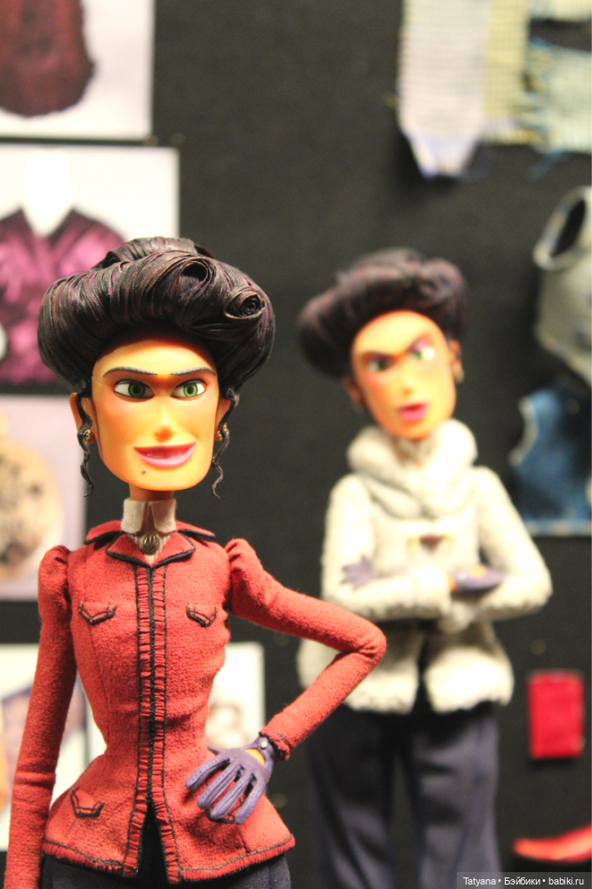 Художник по костюмам Дебора Кук и персонажи фильма "Потерянное звено"