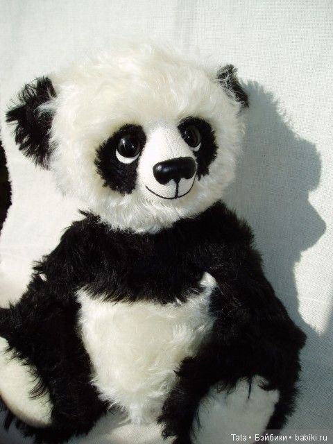 Выкройка Веселой Пандочки Тедди. Автор Виктория Шиян