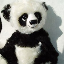 Выкройка Веселой Пандочки Тедди. Автор Виктория Шиян