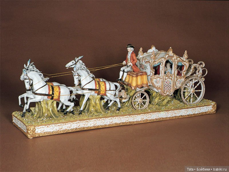 Фарфоровые кареты — Фарфоровые статуэтки и фигурки: винтаж
