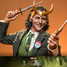 Hot Toys анонсировали фигурку Президент Локи вместе с Крокодилом Локи, 1/6, по мотивам телесериала «Локи»,  Hot Toys