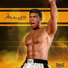 Анонс фигурки Мухаммеда Али в формате 1/6 от компании ICONIQ STUDIO