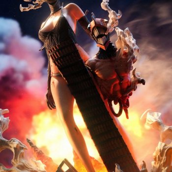 QuietArt Studio & Hera Studio - статуя Леди Резе — Демон-бомба