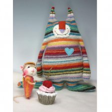 Авторские игрушки Amanda Katzenmeyer. Из старых свитеров