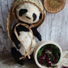 Выкройка мишки тедди, панды