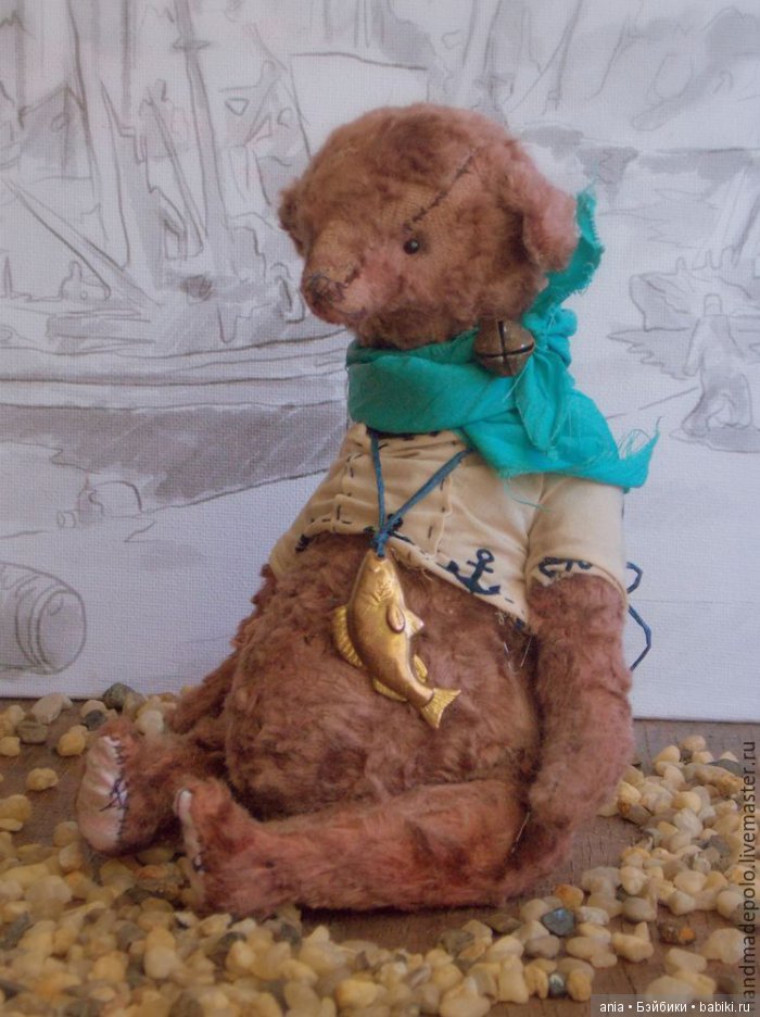 Мишка от Анны Степановой, выкройка игрушки