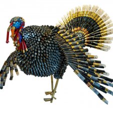 Удивительный животный мир из обычных гильз